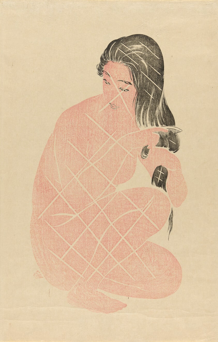 Combing Hair (Kamisuki)