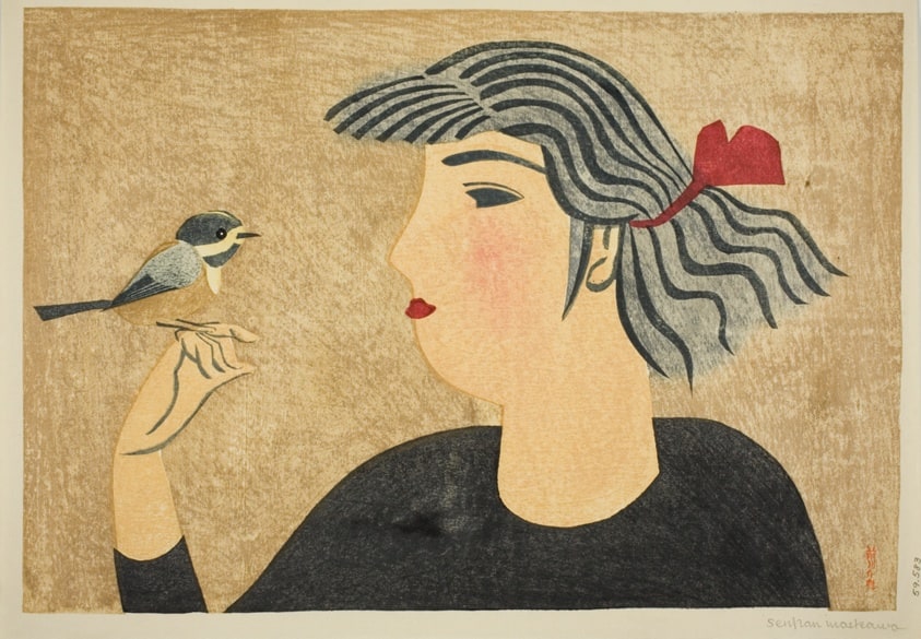 Titmouse and Girl