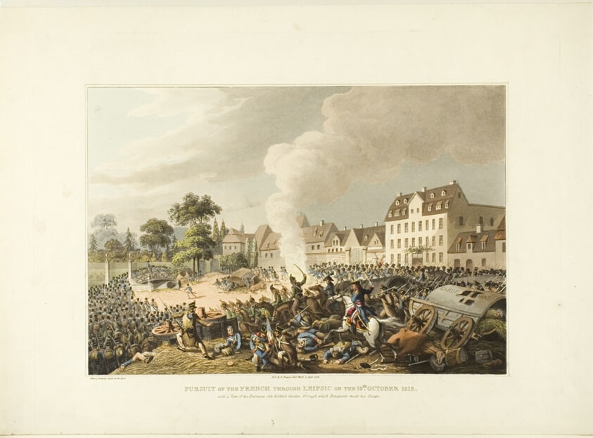 Pursuit of the French Through Leipzig