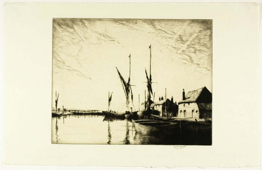 Sunset at Heybridge Basin