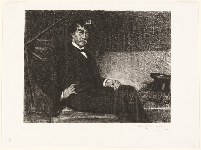 Portrait of James Abbott McNeil Whistler