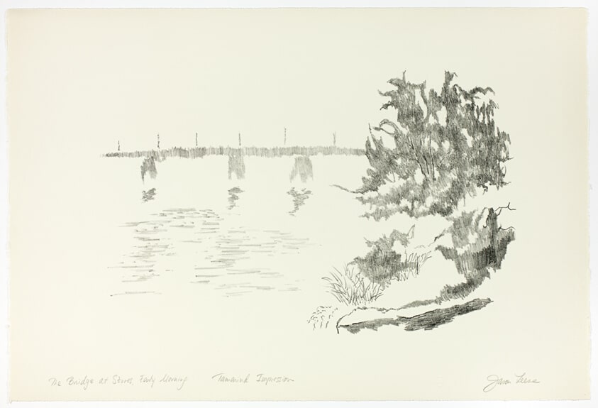 The Bridge at Sevres, Early Morning
