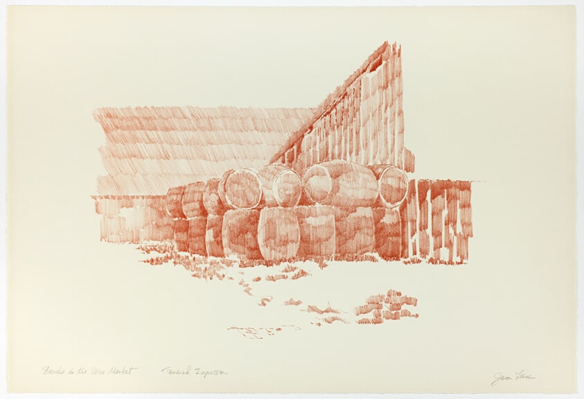 Barrels in the Wine Market