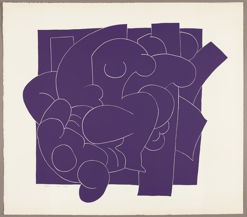 Purple Concrete, plate VII from Trembling Then