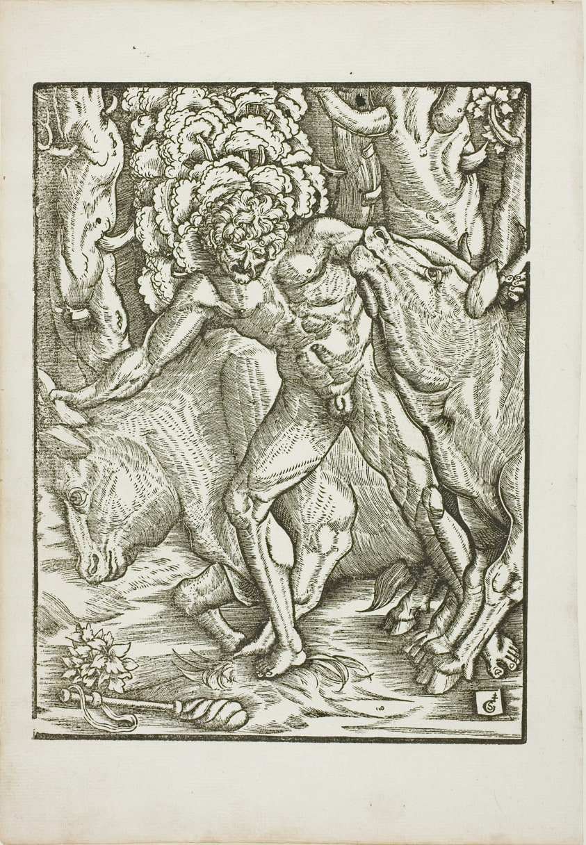 The Labors of Hercules: Capture of the Oxen of the Geryones in Erythia
