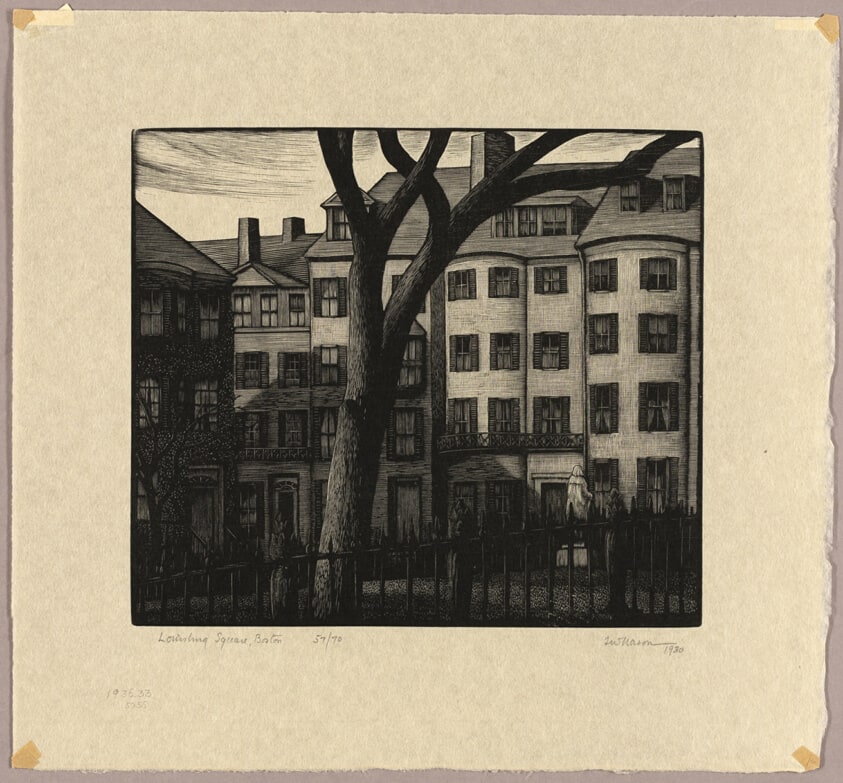Louisburg Square, Boston