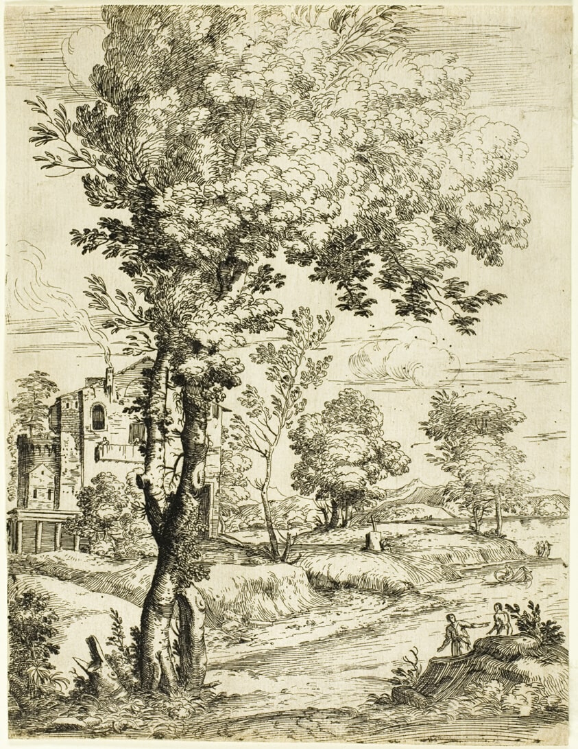 Landscape with a House