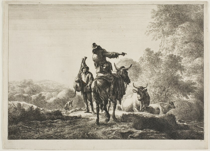 The Bagpipe Player