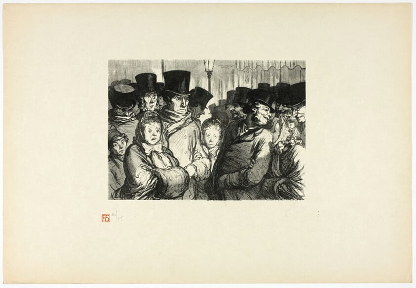 Boulevard du Temple à minuit, from Tirage Unique de Trente-Six Bois