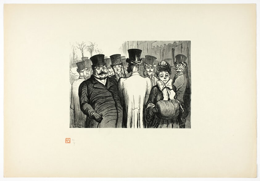 Le Boulevard des Italiens, from Tirage Unique de Trente-Six Bois