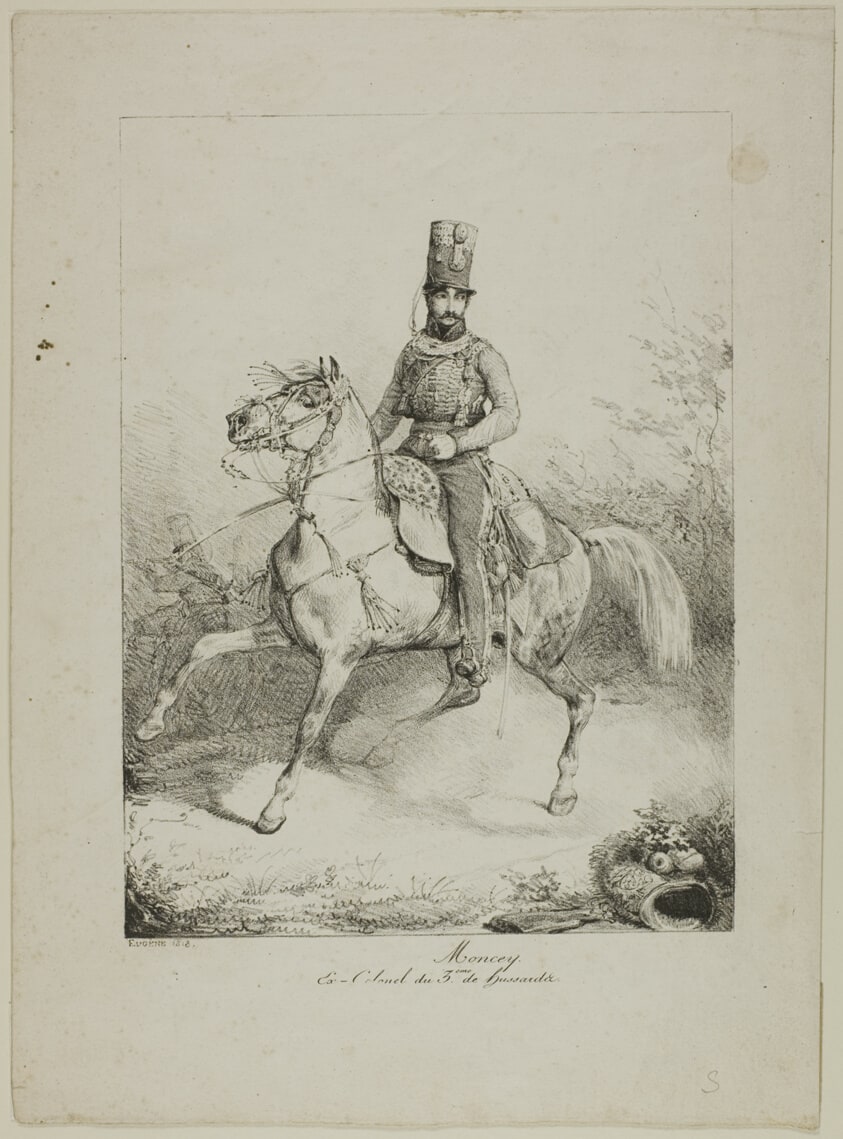 Moncey, Ex-colonel of the 3rd Hussar Regiment