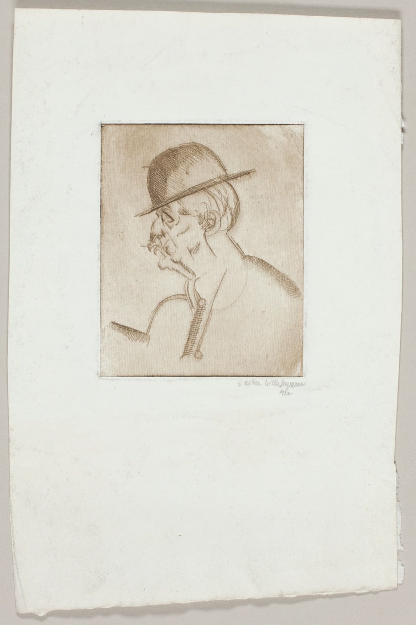 Man with Derby Hat