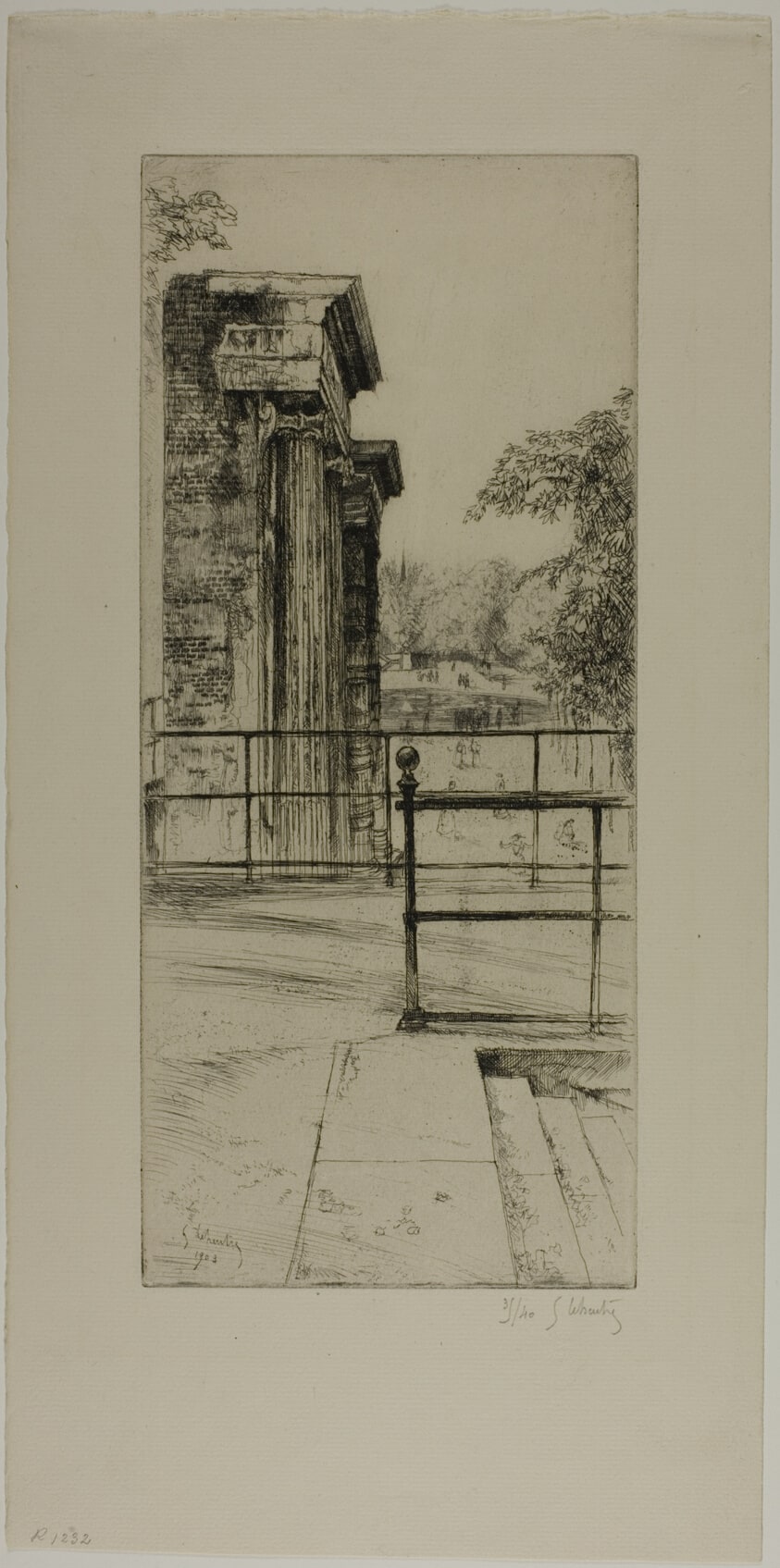 Ruins of the Old Tuileries, Paris