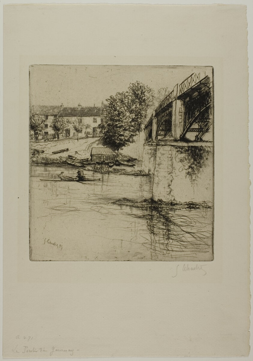 The Bridge at Fournay, from the Side