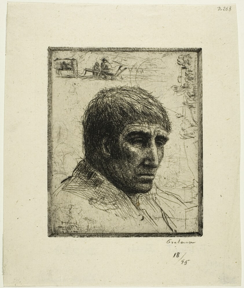 Head of a Peasant