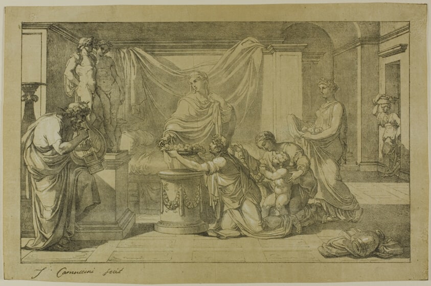 Offering to Lares