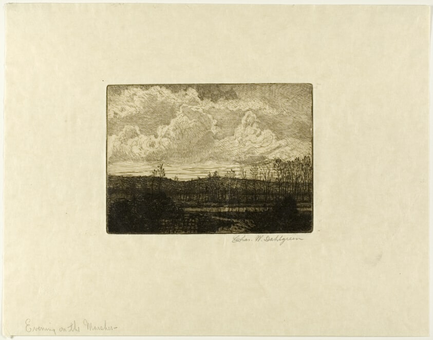 Evening on the Marshes