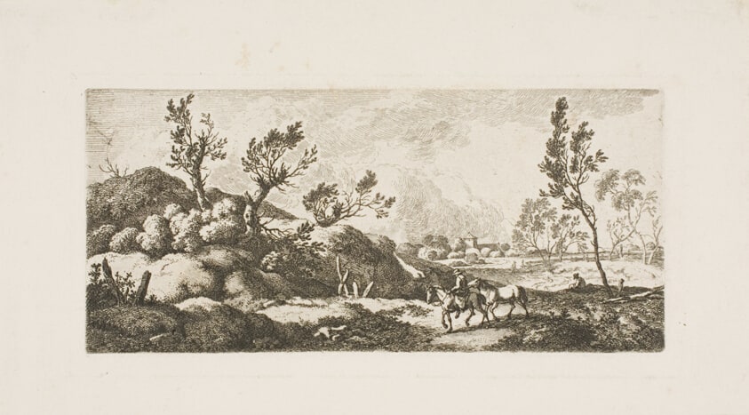 Landscape - Boy with Horse