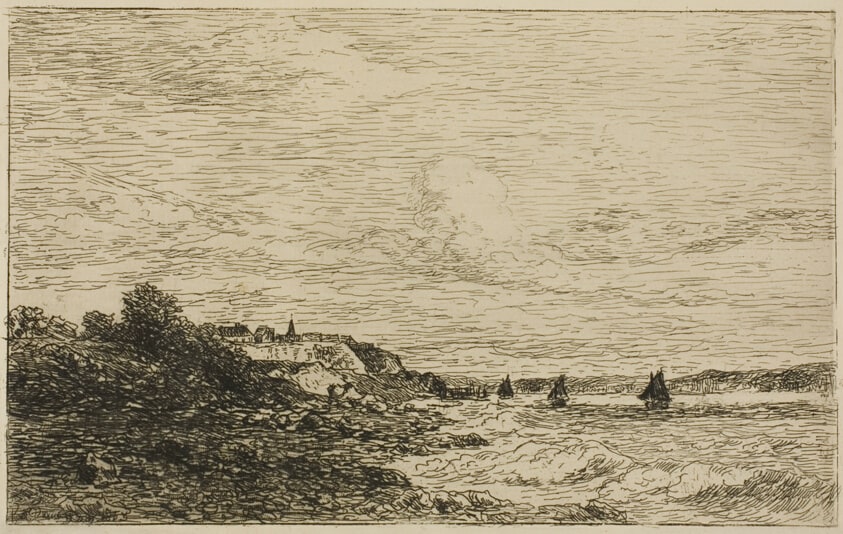 The Seine Before Honfleur