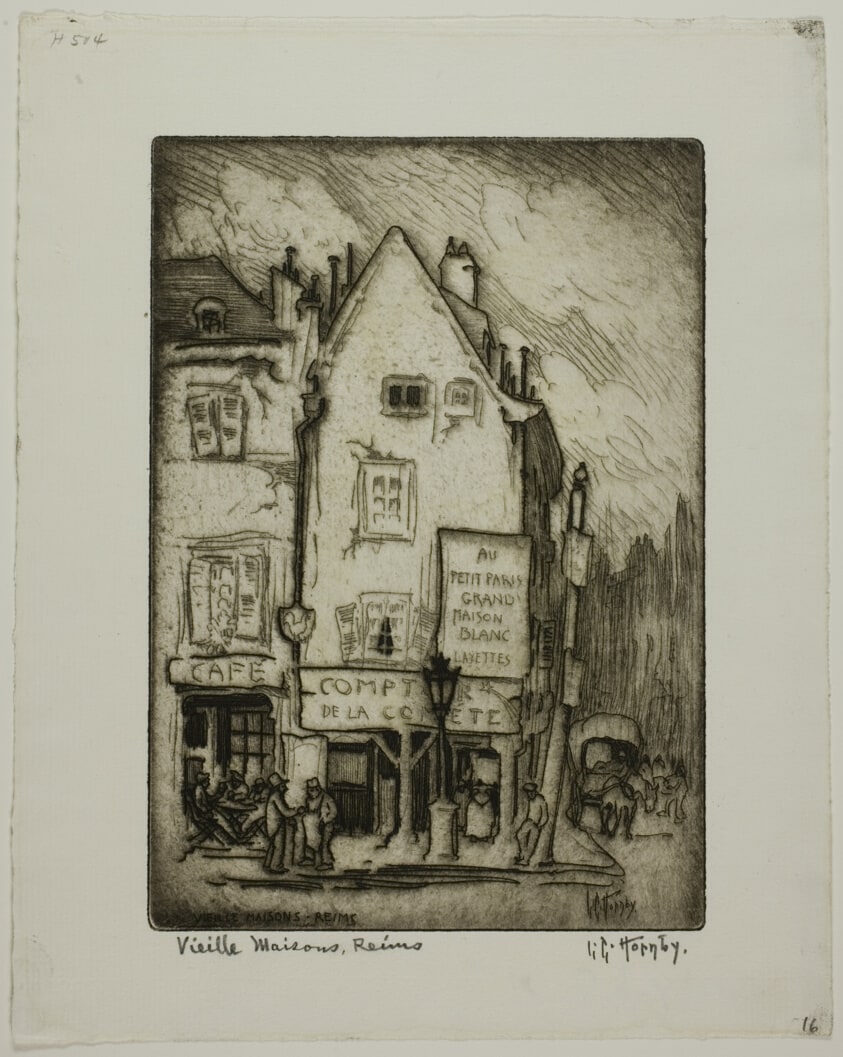 Old Houses, Rheims