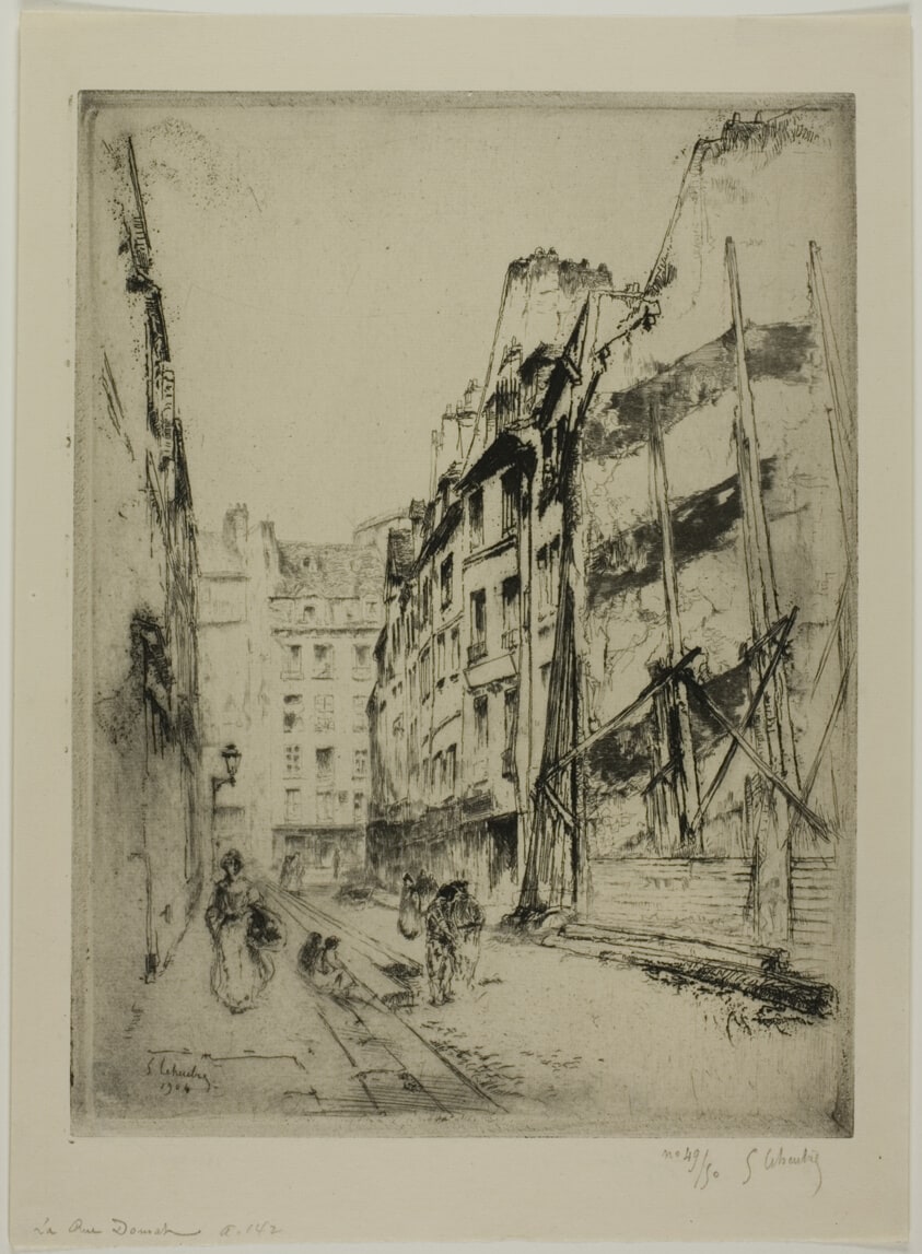 The Rue Domat, Paris