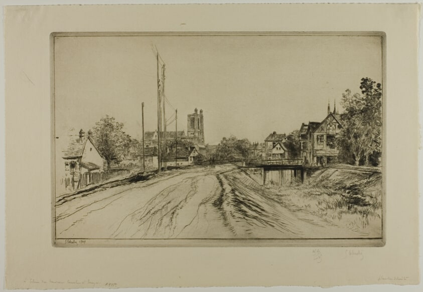 Lock of the New Canal, Troyes