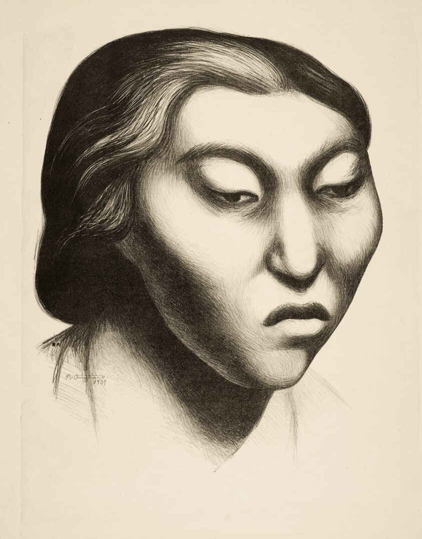 Head of a Mayan Woman (Head of a Mexican Woman)
