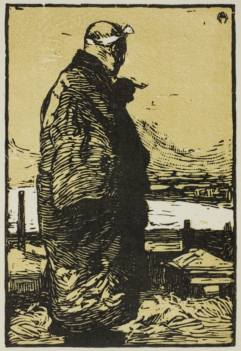 Fisherman (Memorial edition printed by Hashimoto Okiie)