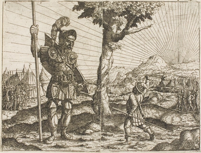 David and Goliath
