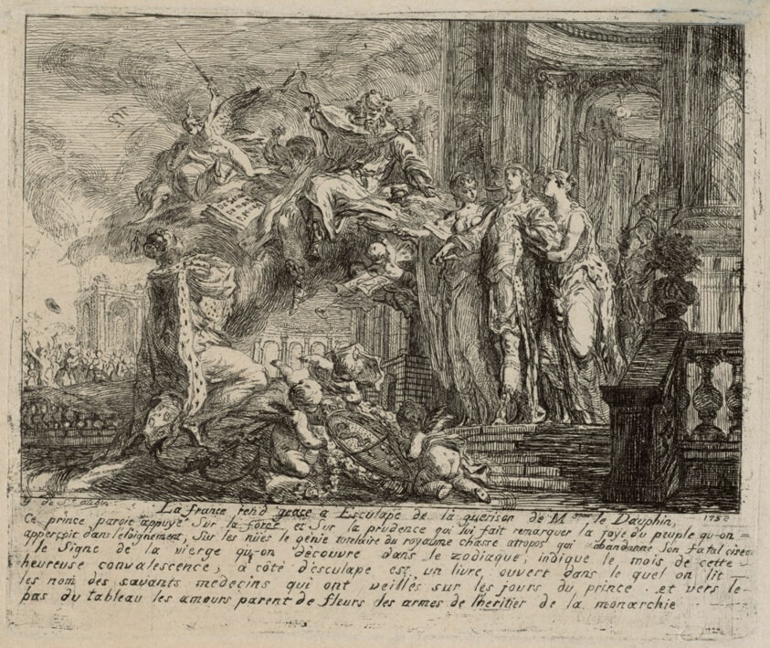 Allegory on the Convalescence of the Dauphin