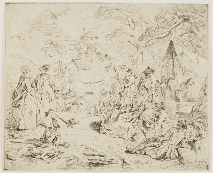 Troops Resting