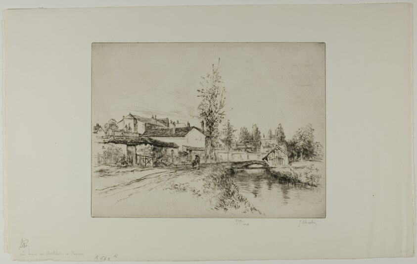 The Banks of the Durtain, Provins