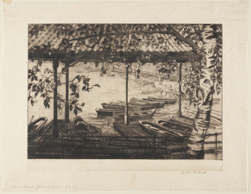 Boat house, Jackson Park