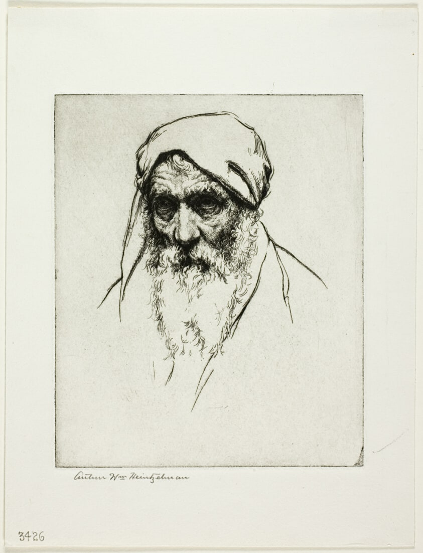 Portrait Study of Old Man