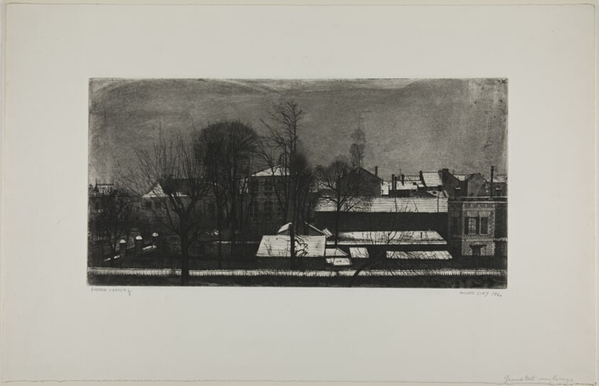 Rooftops under the Snow
