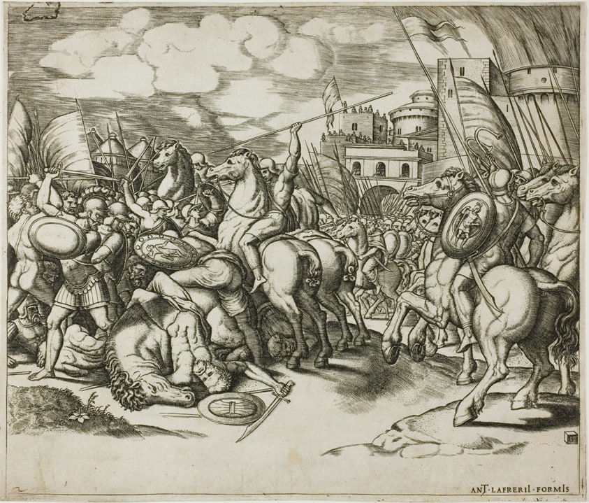 The Victory of Scipion over Syphax