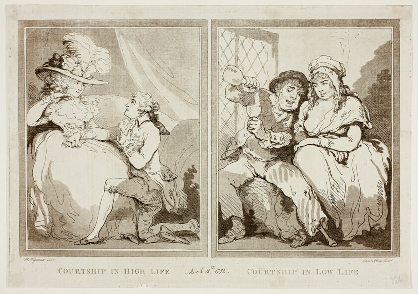 Courtship in High and Low Life