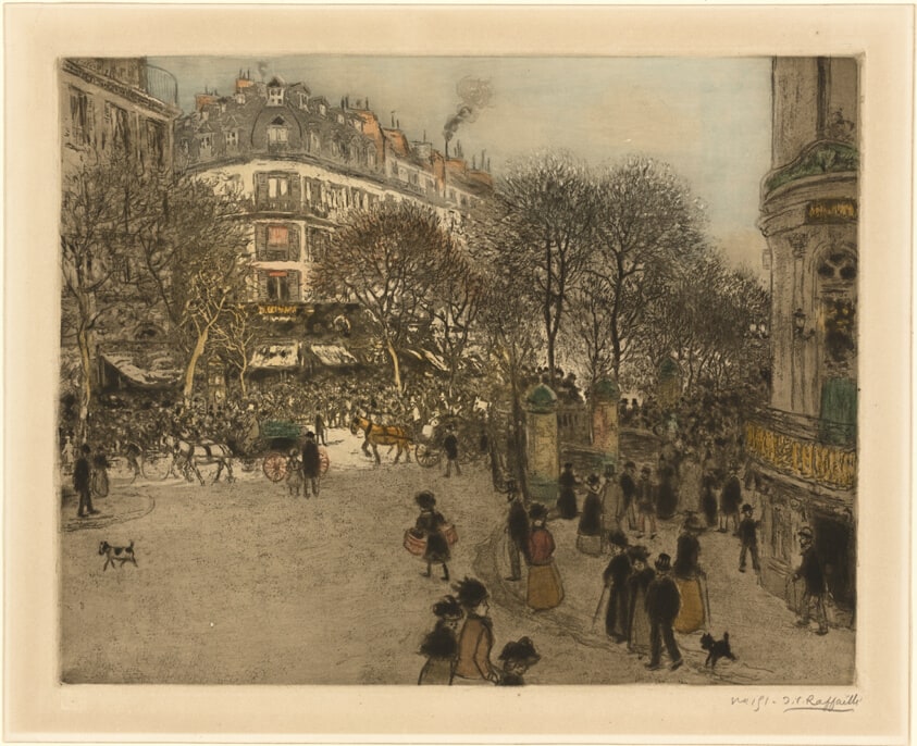 Paris Street Scene