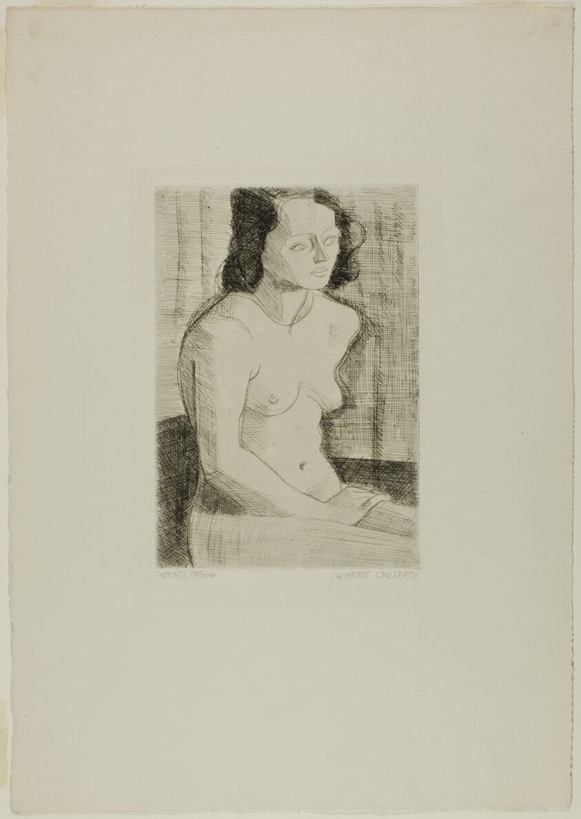 Seated Nude