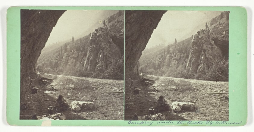 Camping Under the Rocks, Big Cottonwood