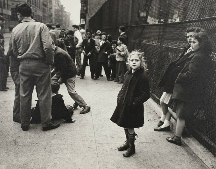 Child with Polio, Pitt St., N.Y.C.