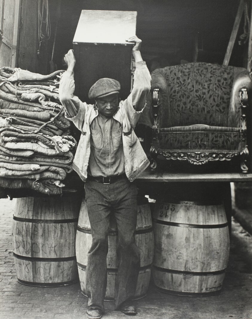 Moving Man, Pitt St., N.Y.C.