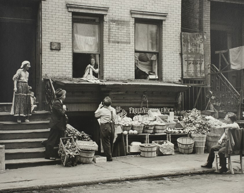 Gypsies and Vegetable Dealer, Pitt St., N.Y.C.