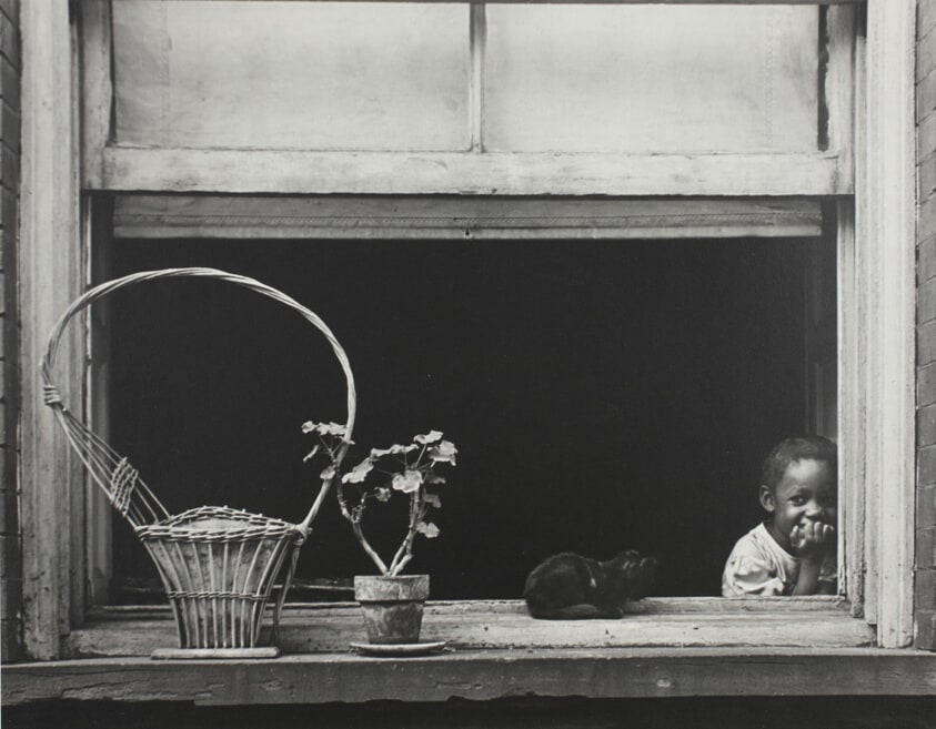 Child with Basket, 105th St., N.Y.C.
