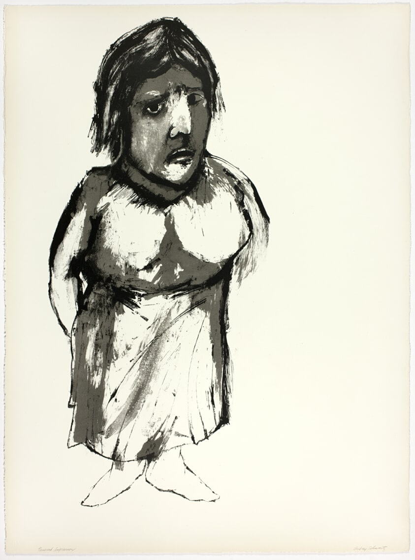 Woman, plate II from The Midget and the Dwarf