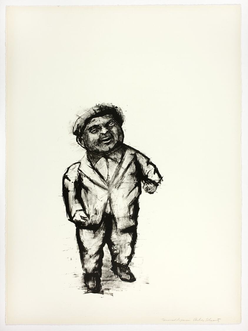Jolly Dwarf, plate IV from The Midget and the Dwarf