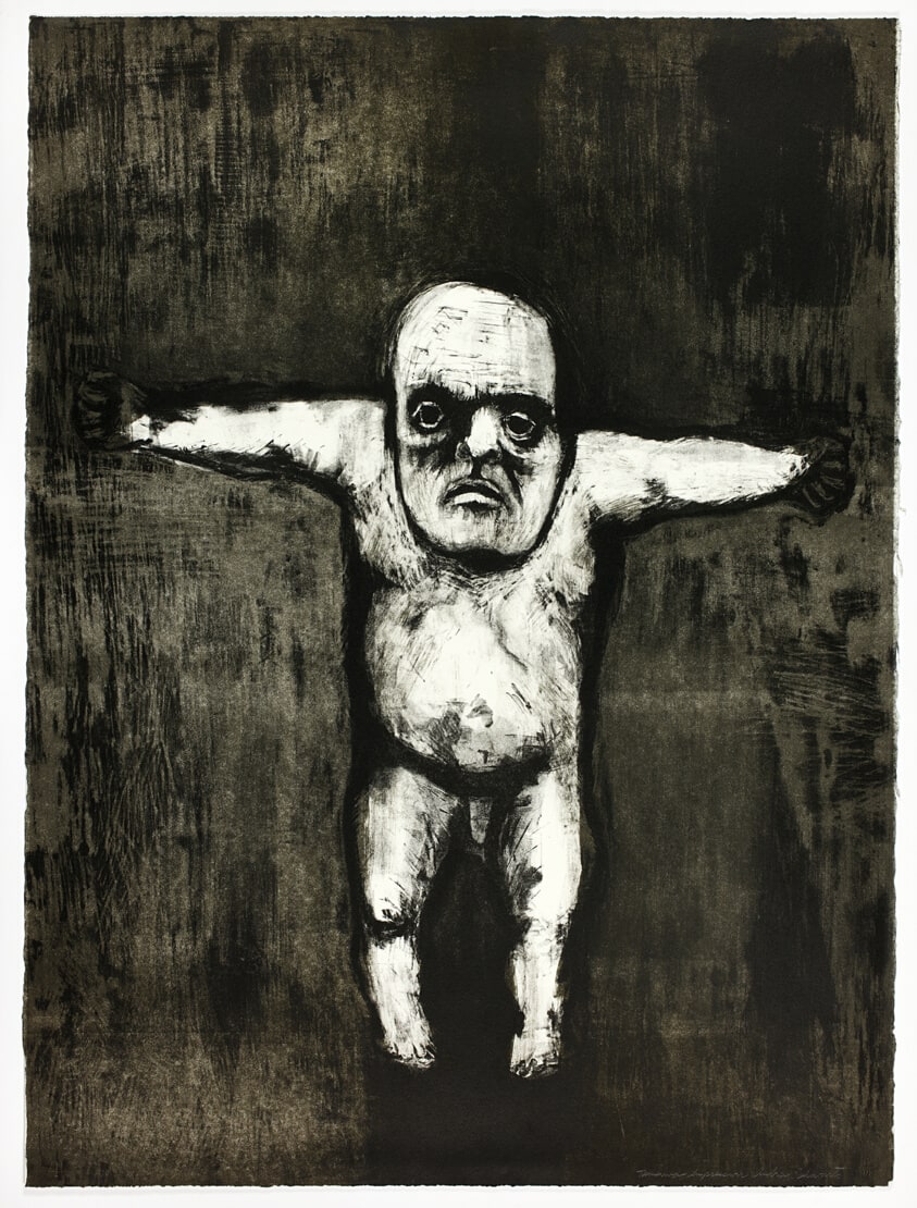 Nude Man, plate VII from The Midget and the Dwarf