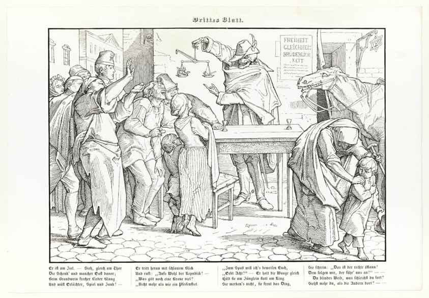 Auch ein Todtentanz, plate III