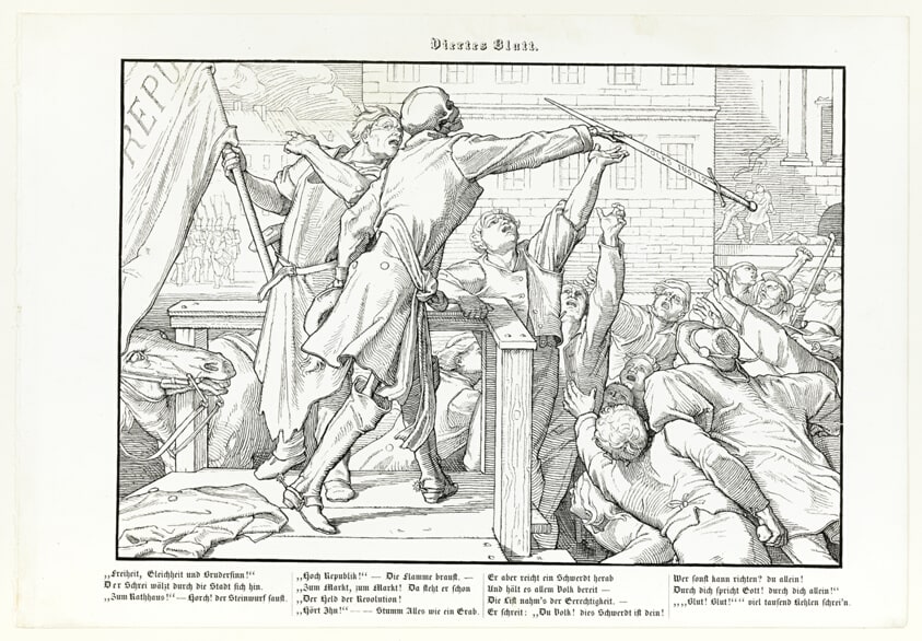 Auch ein Todtentanz, plate IV