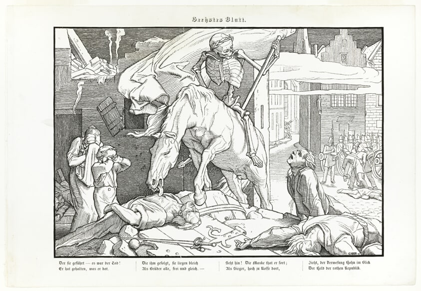 Auch ein Todtentanz, plate VII